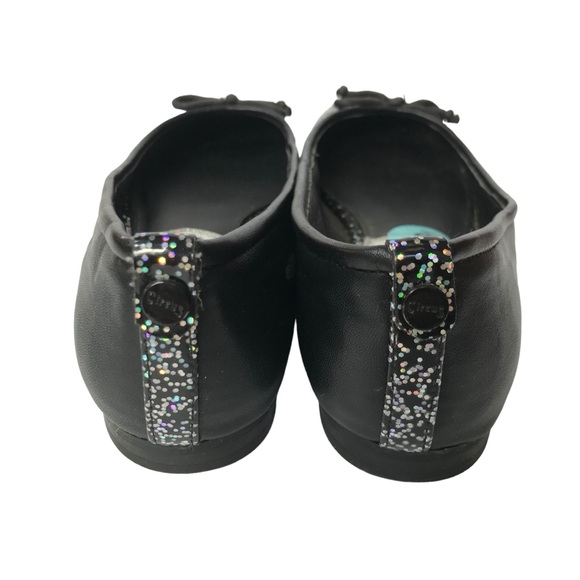 Sam Edelman Circus Black Glitter Ballet Flats size 6 M - Picture 3 of 7
